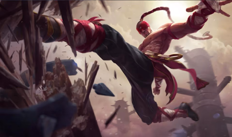 LeeSin official splash artwork