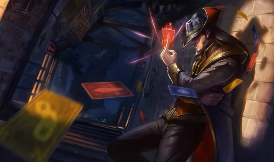 TwistedFate official splash artwork
