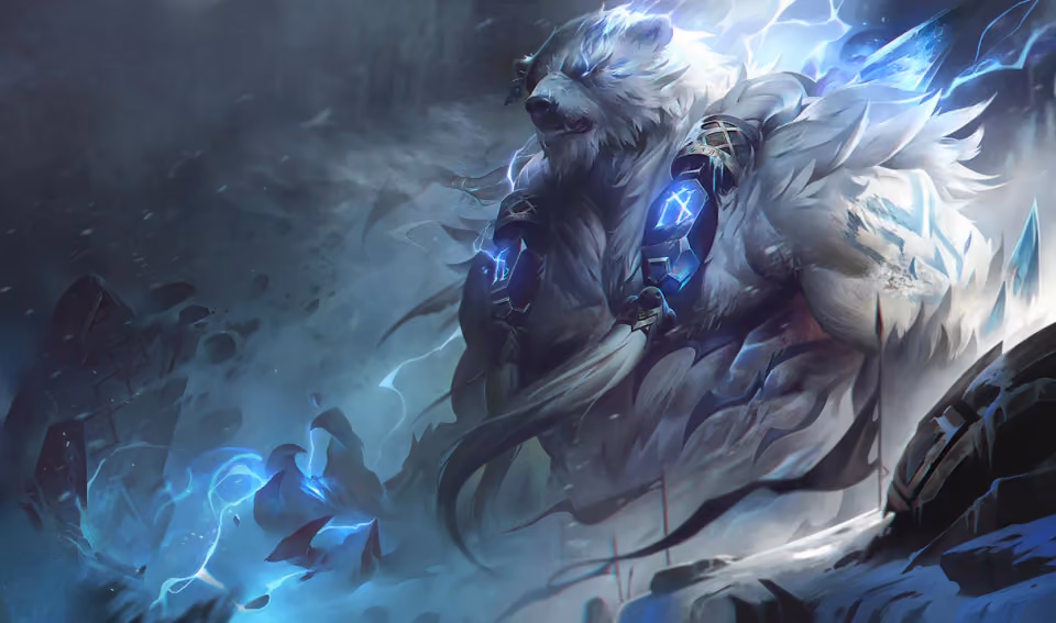Volibear official splash artwork