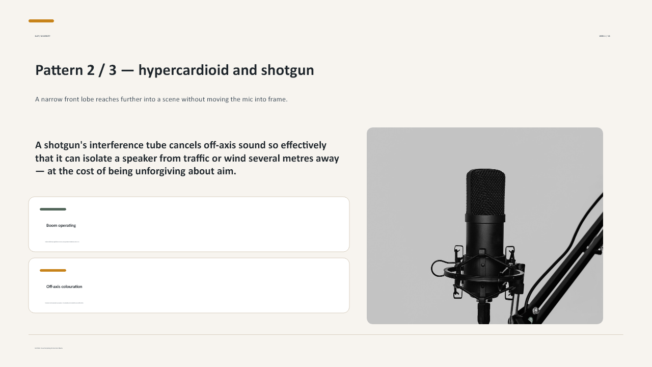 Slide 8 of 27: Week 4 Recording Sound