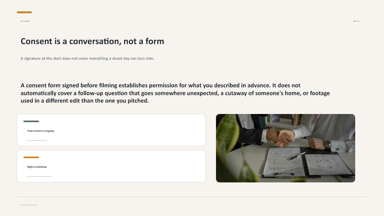 Slide 4 of 25: Week 5 Interview and Observation