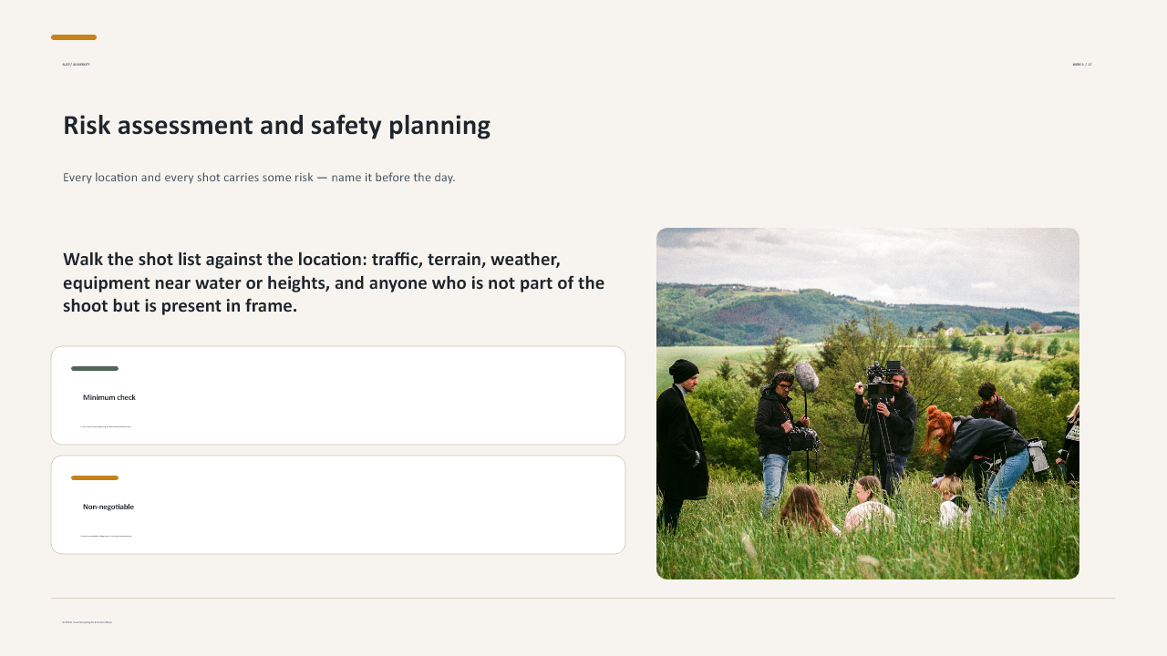 Slide 17 of 26: Week 6 Storyboards and Production Plans