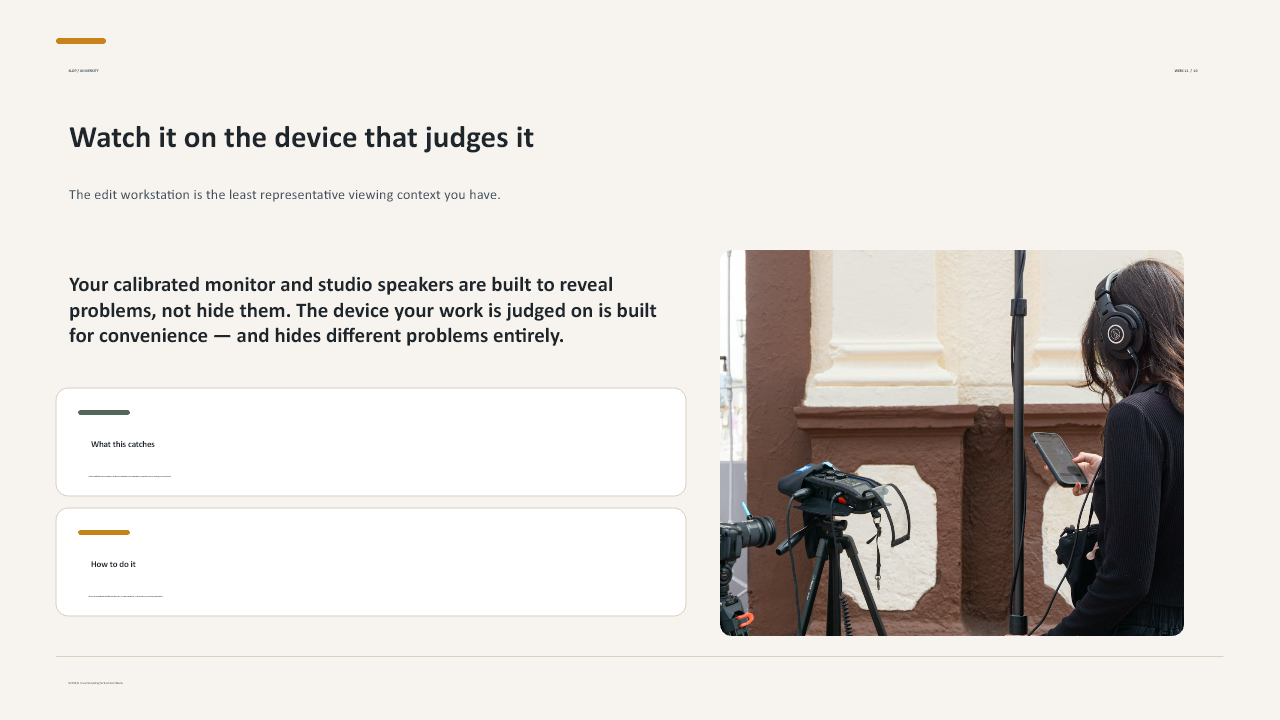 Slide 10 of 23: Week 11 Revision and Peer Review